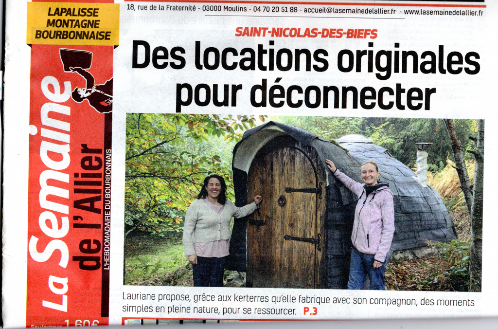 Les kerterres font la une de la semaine de l'Allier