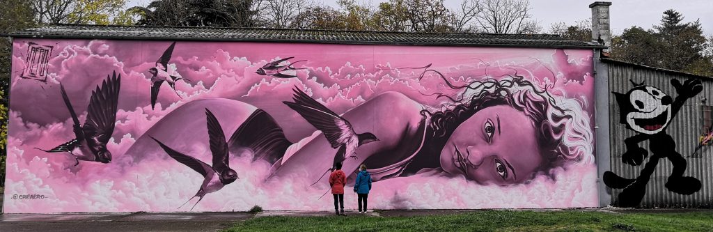 Fresque urbaine Street Art city